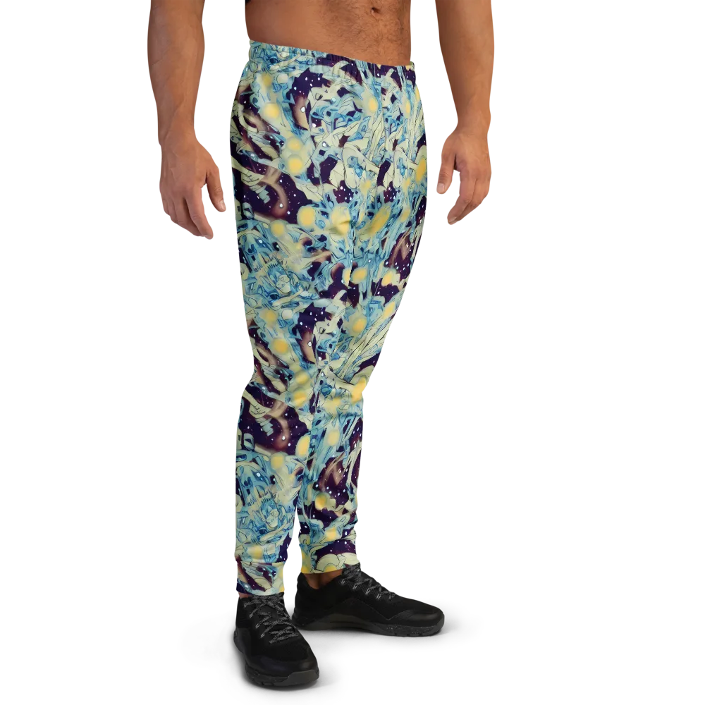 Celestial Fossil on Men's Joggers — Right