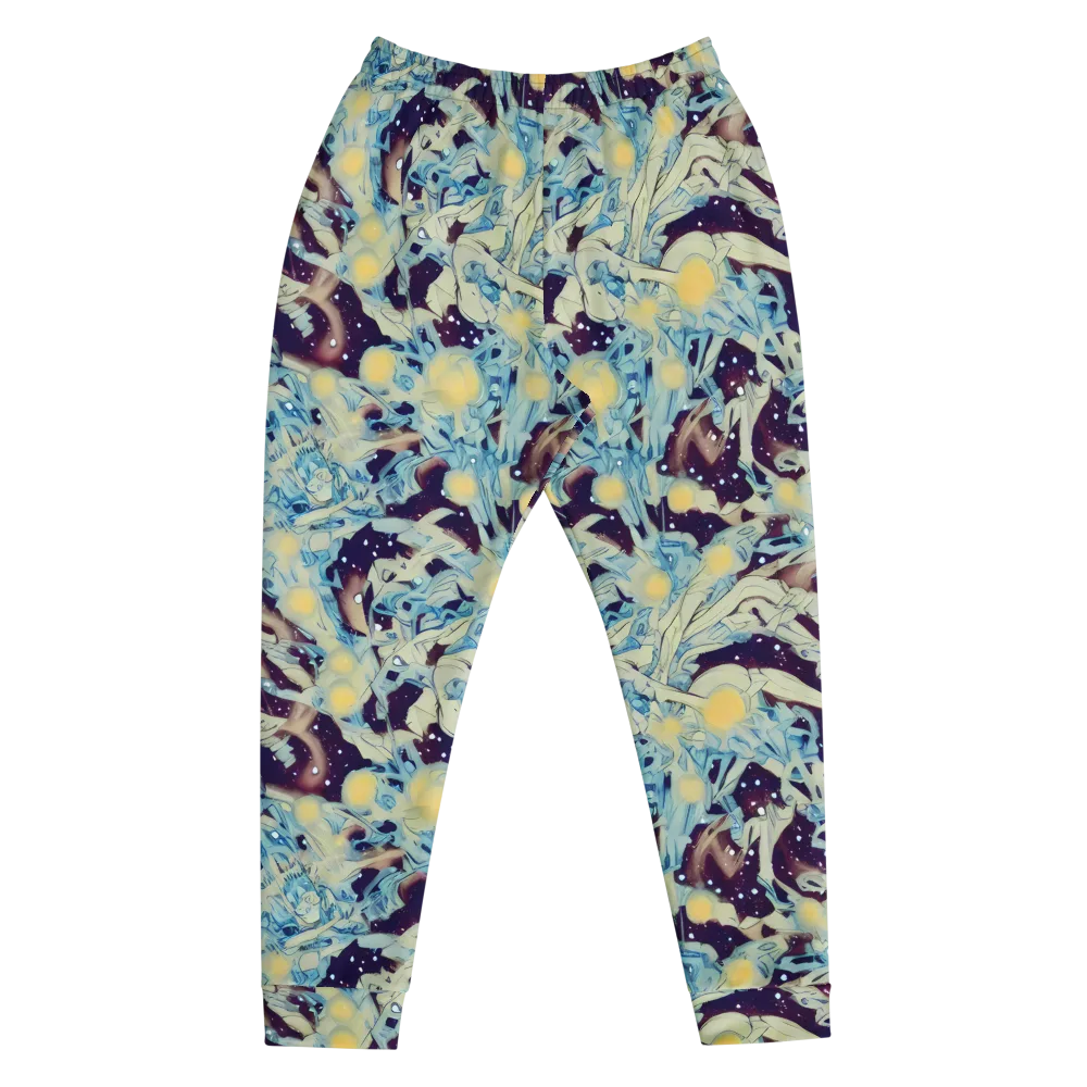 Celestial Fossil on Men's Joggers — Front