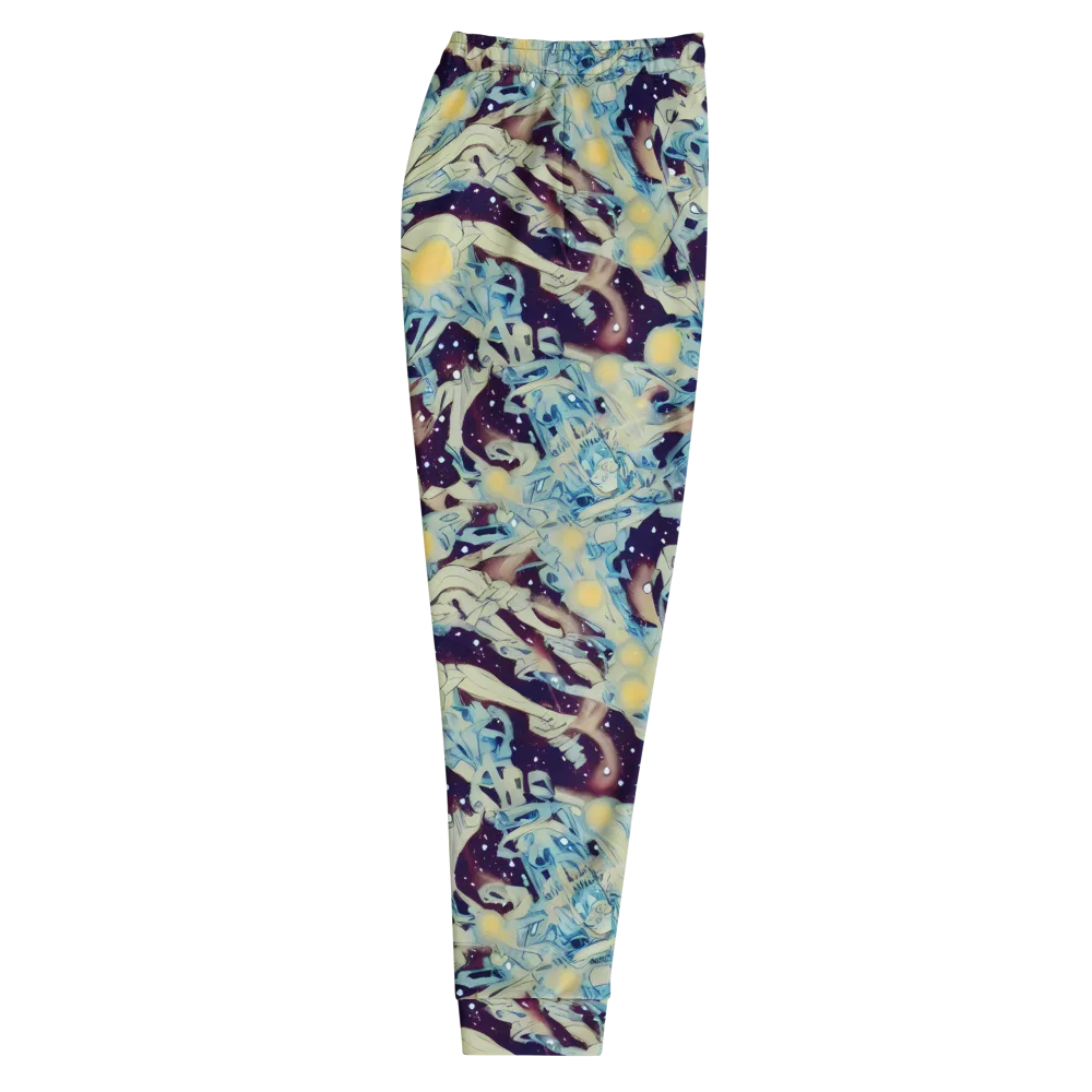 Celestial Fossil on Men's Joggers — Right