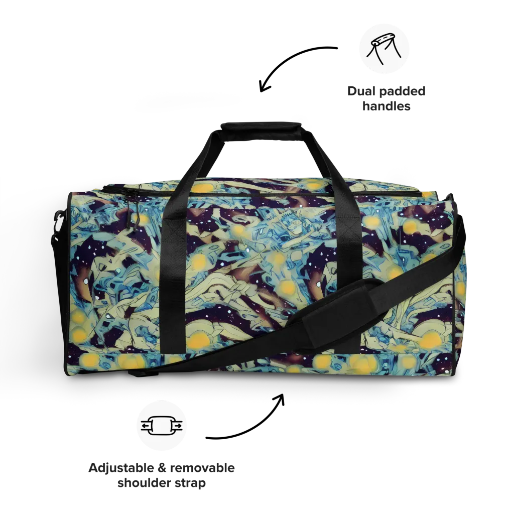 Celestial Fossil on Duffle Bag — Front