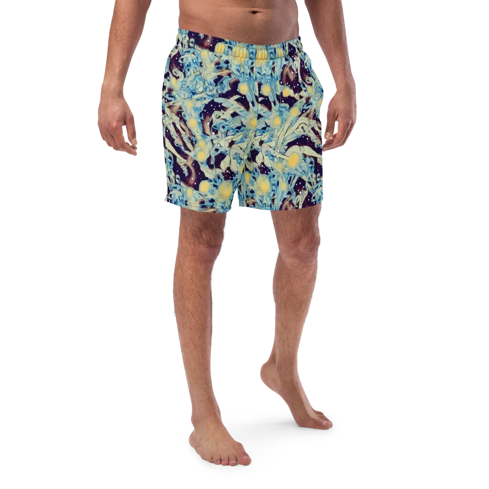 Celestial Fossil on Swim Trunks — Front