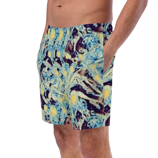 Celestial Fossil on a Swim Trunks