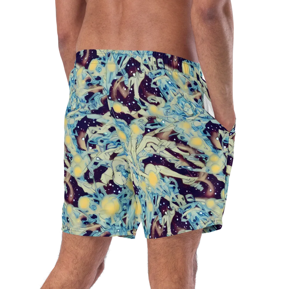 Celestial Fossil on Swim Trunks — Right Back