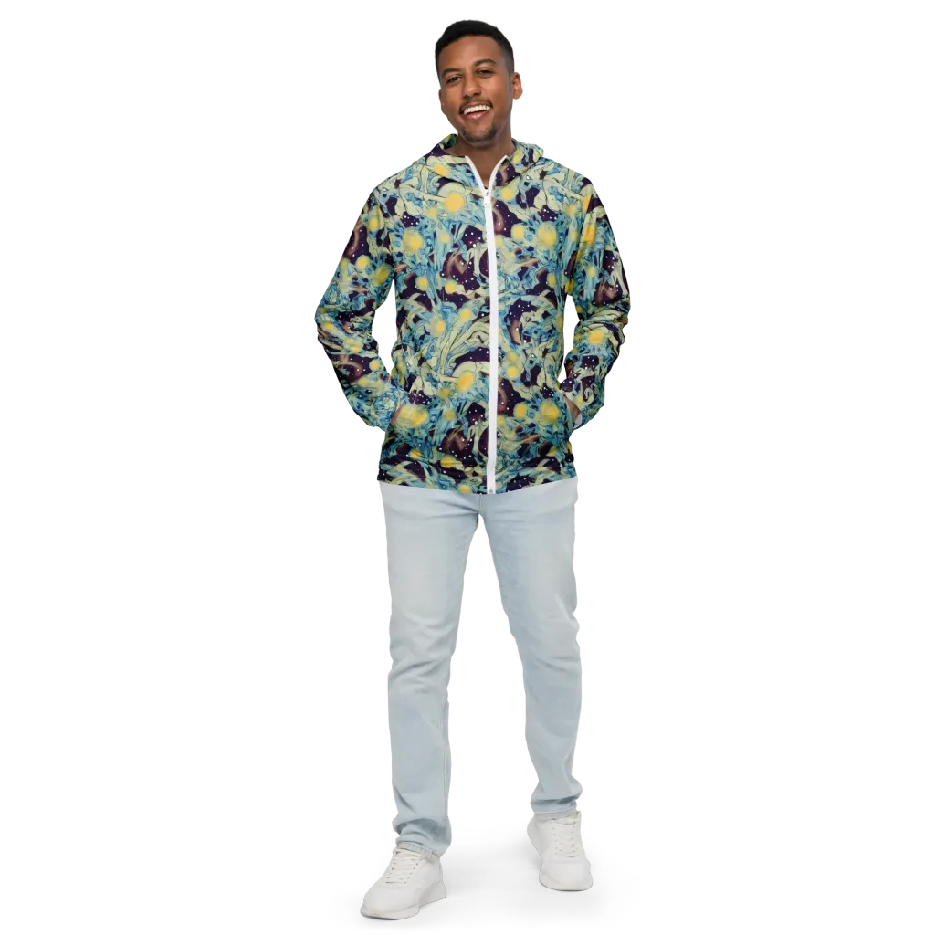 Celestial Fossil on Men's Windbreaker — Front