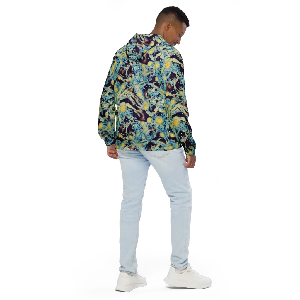 Celestial Fossil on Men's Windbreaker — Back