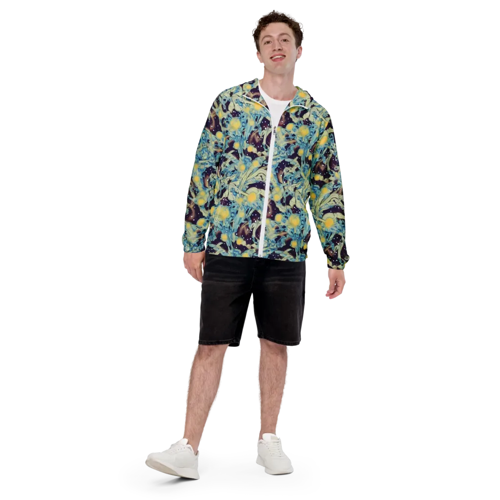 Celestial Fossil on Men's Windbreaker — Front