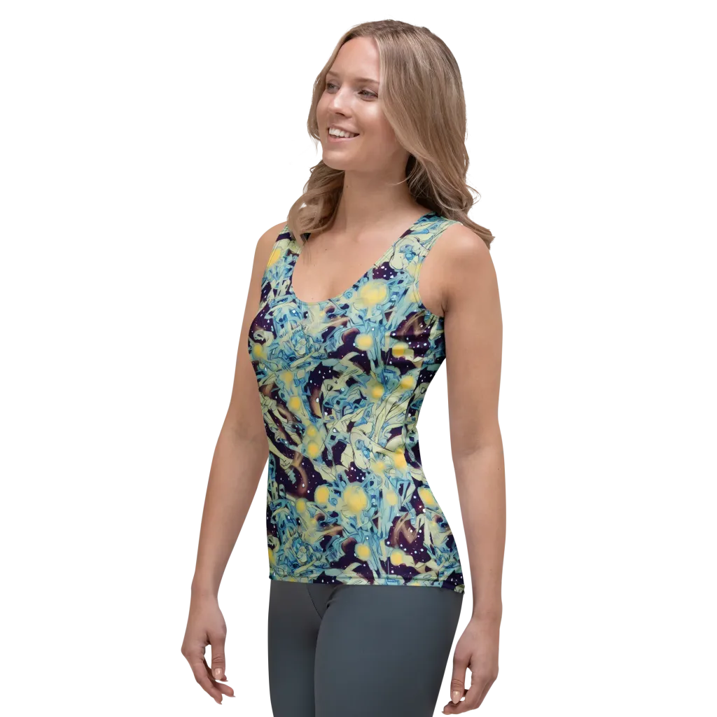Celestial Fossil on Women's Tank Top — Left Front