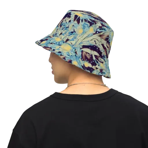 Celestial Fossil on a Reversible Bucket Hat