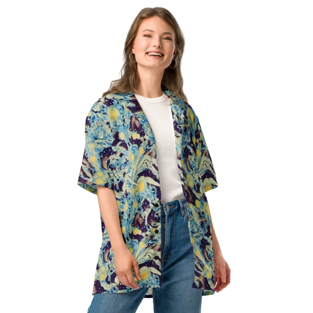 Celestial Fossil on Button Shirt — Front