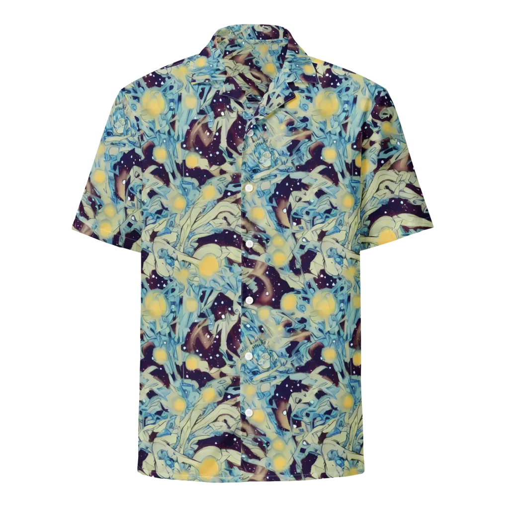 Celestial Fossil on Button Shirt — Front