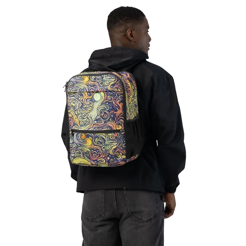 Citron Maelstrom on Utility Backpack — Back