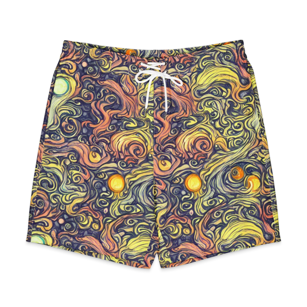 Citron Maelstrom on Men's Board Shorts — Front