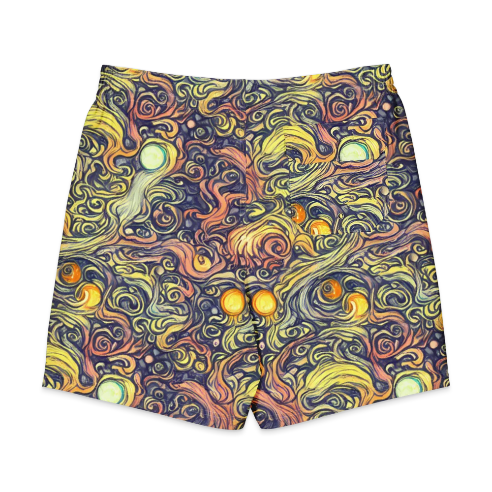 Citron Maelstrom on Men's Board Shorts — Back