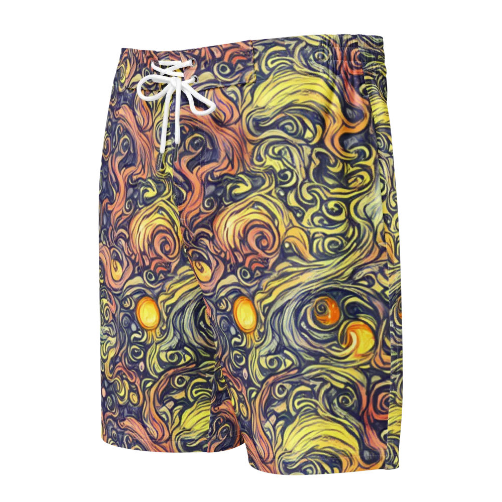 Citron Maelstrom on Men's Board Shorts — Front