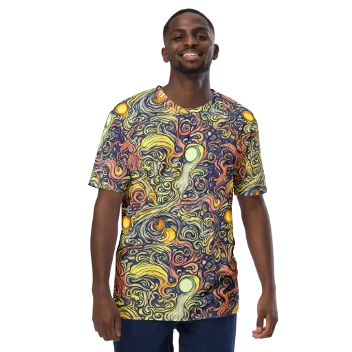 Citron Maelstrom on a Men's Crew Neck T-Shirt