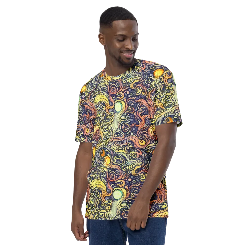 Citron Maelstrom on Men's Crew Neck T-Shirt — Left