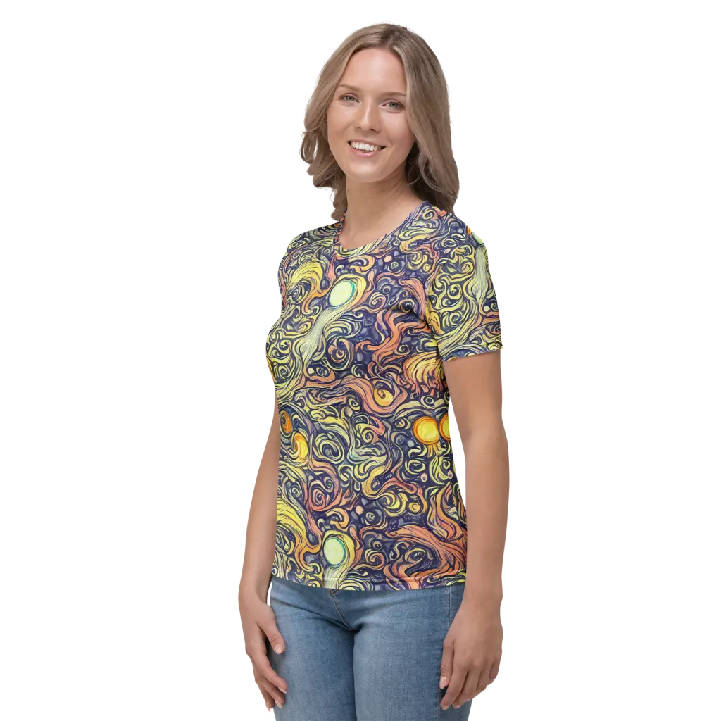 Citron Maelstrom on Women's Crew Neck T-Shirt — Left