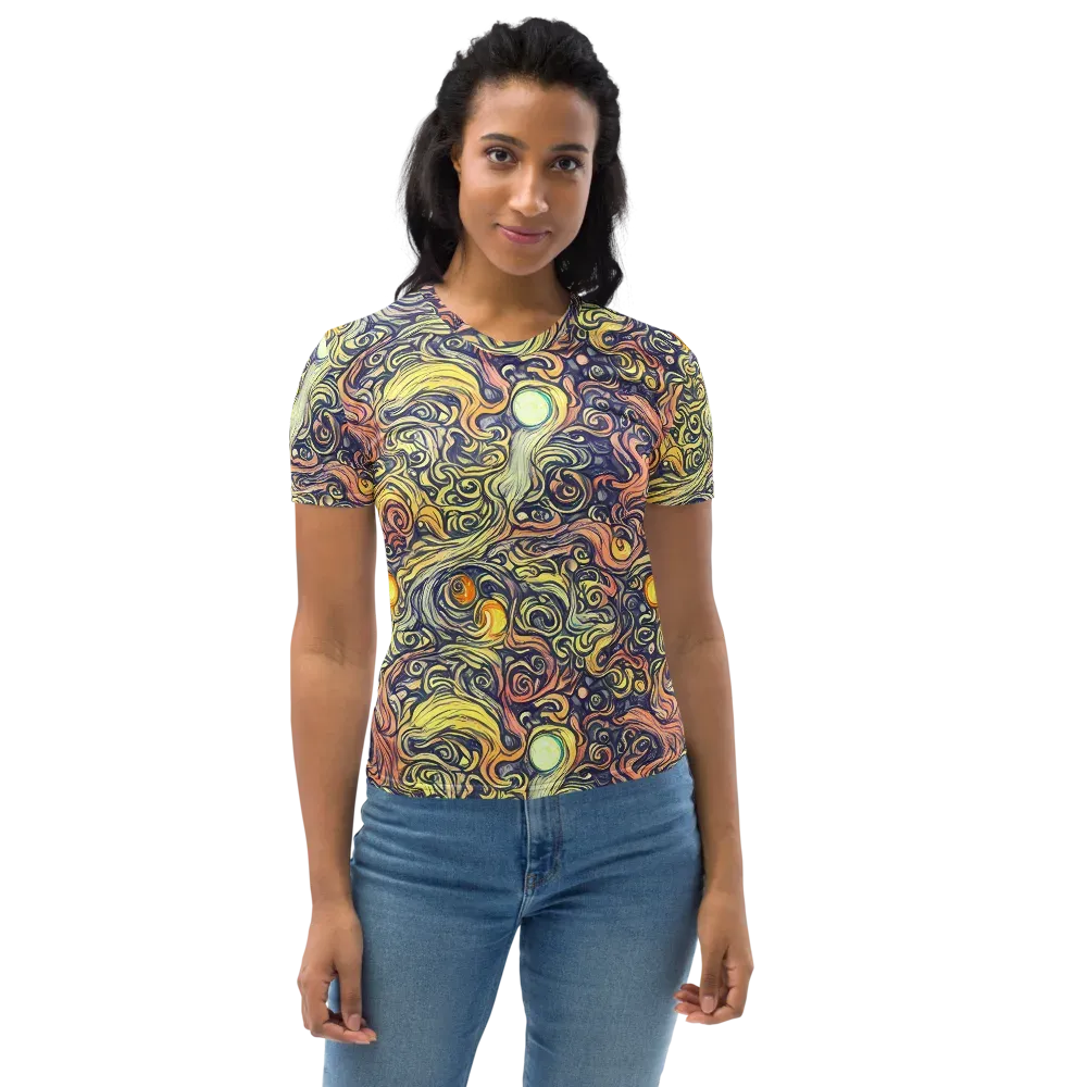 Citron Maelstrom on Women's Crew Neck T-Shirt — Front