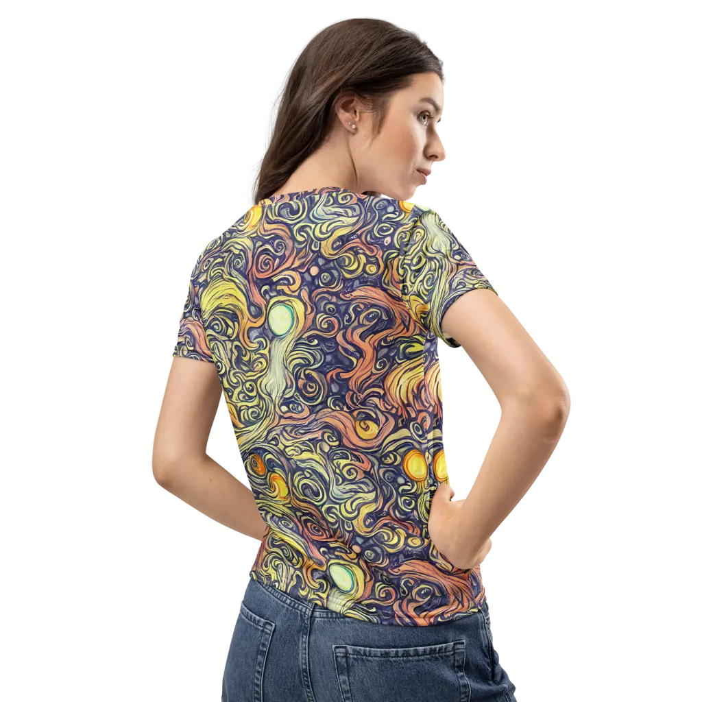 Citron Maelstrom on Women's Crew Neck T-Shirt — Back