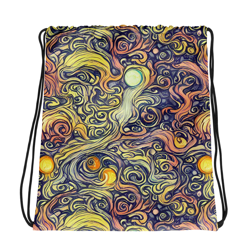 Citron Maelstrom on Drawstring Bag — Photo