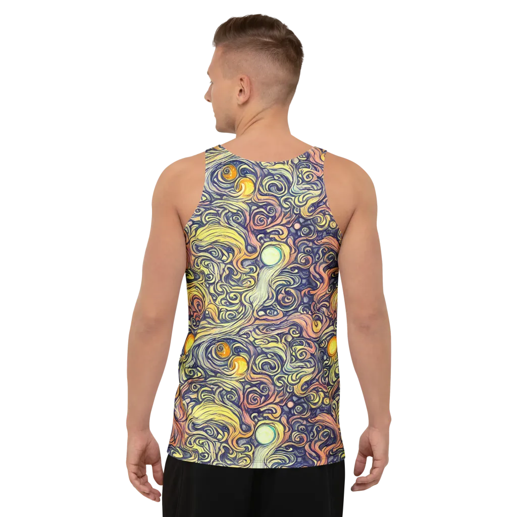 Citron Maelstrom on Men's Tank Top — Back