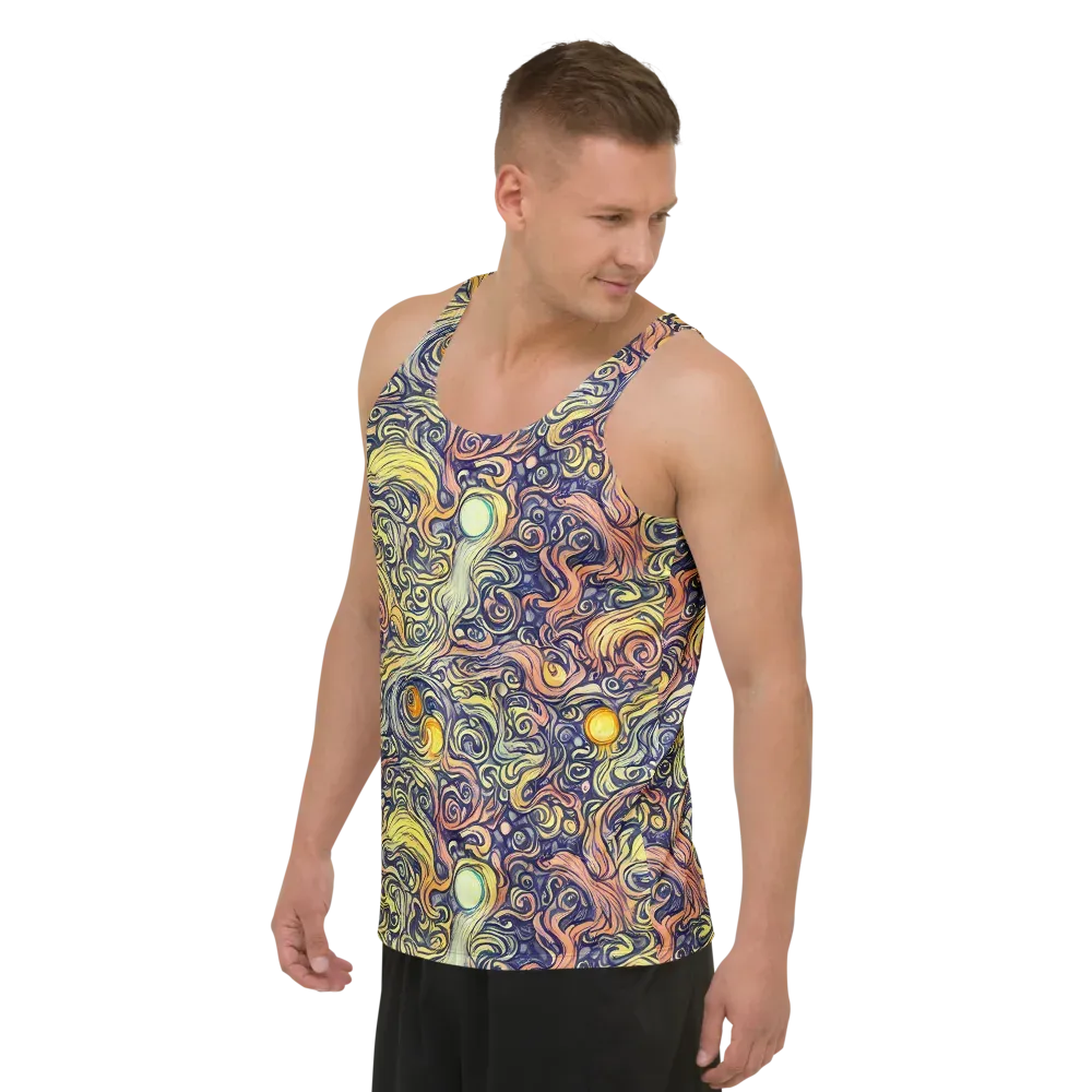 Citron Maelstrom on Men's Tank Top — Left Front
