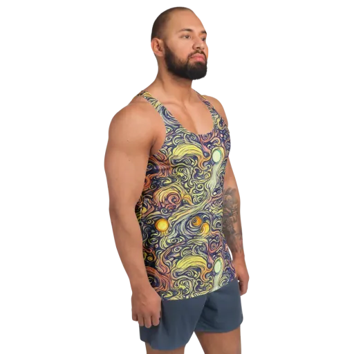 Citron Maelstrom on a Men's Tank Top