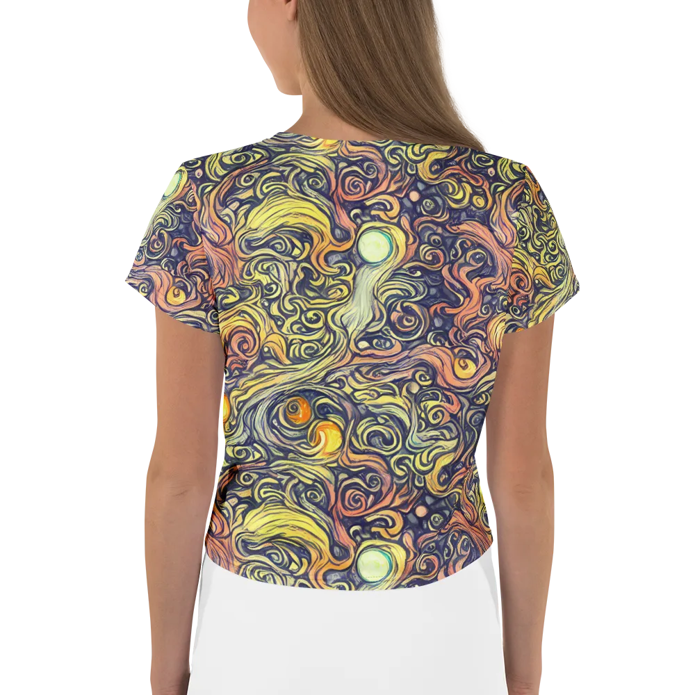 Citron Maelstrom on Crop Tee — Back
