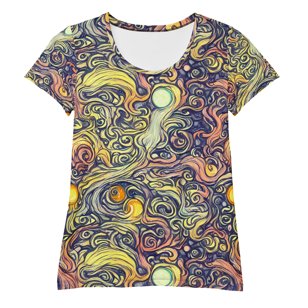 Citron Maelstrom on Women's Athletic T-Shirt — Front