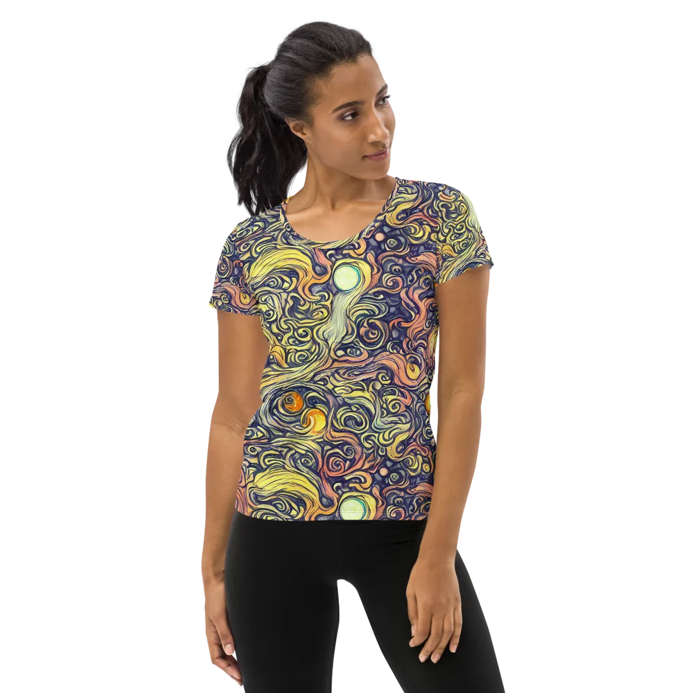 Citron Maelstrom on Women's Athletic T-Shirt — Front