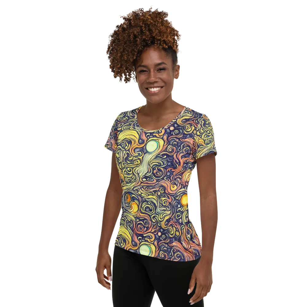 Citron Maelstrom on Women's Athletic T-Shirt — Left