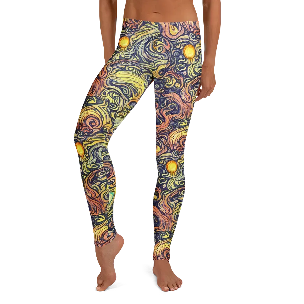 Citron Maelstrom on Leggings — Front