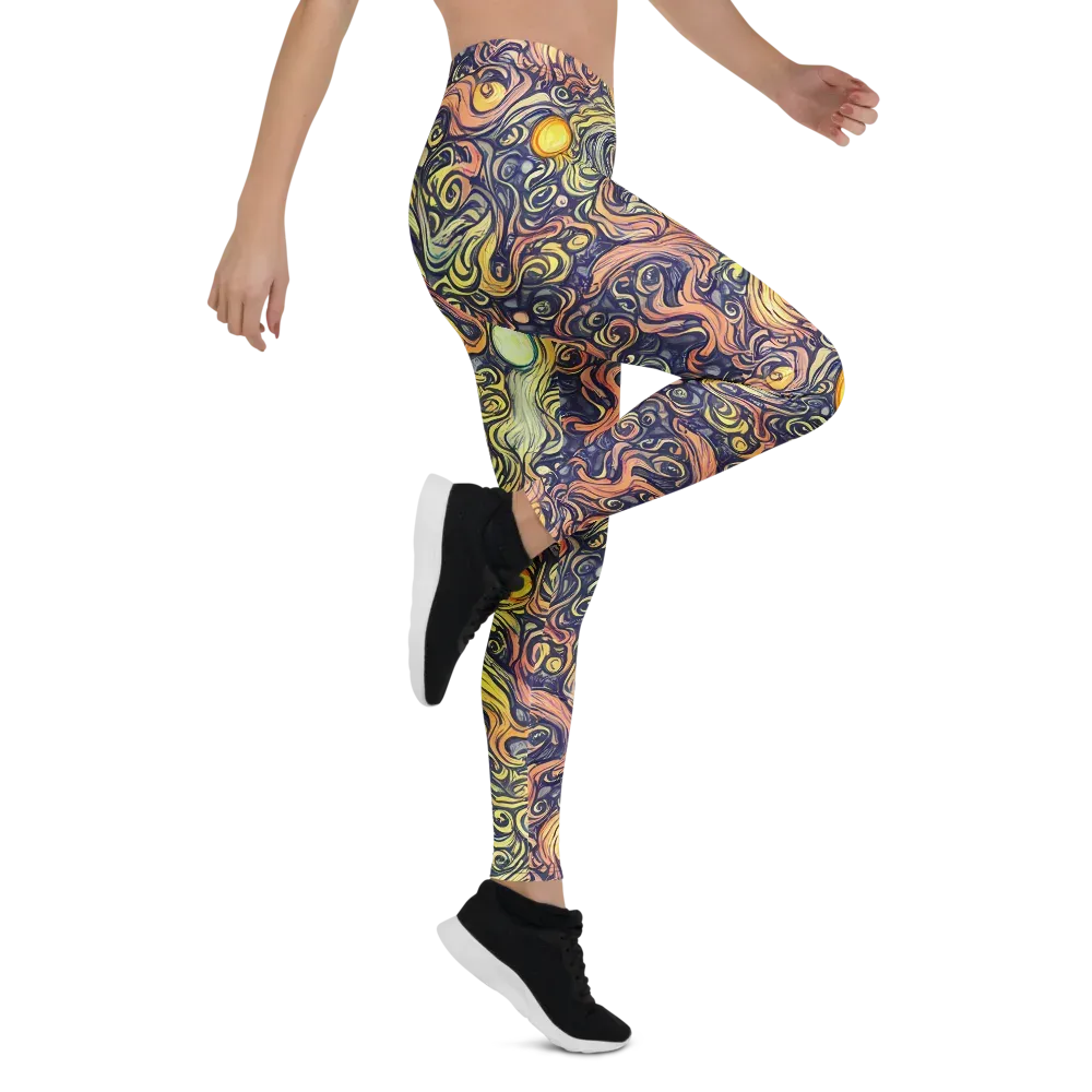 Citron Maelstrom on Leggings — Right