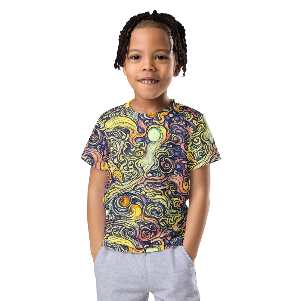 Citron Maelstrom on Kids Crew Neck T-Shirt — Front
