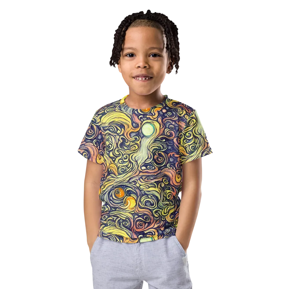 Citron Maelstrom on Kids Crew Neck T-Shirt — Front