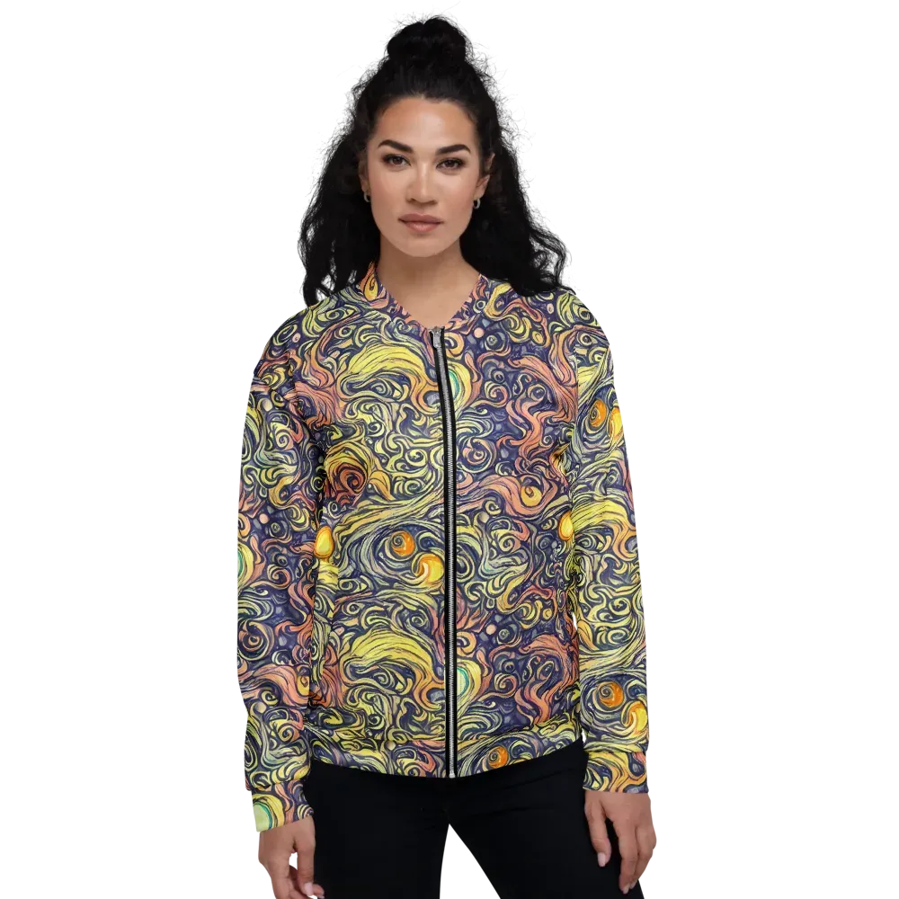 Citron Maelstrom on Bomber Jacket — Front