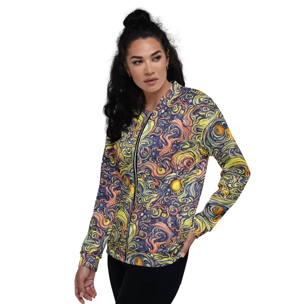 Citron Maelstrom on Bomber Jacket — Left