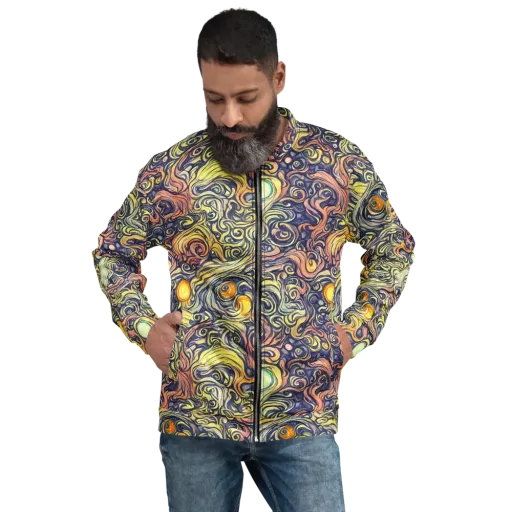 Citron Maelstrom on a Bomber Jacket