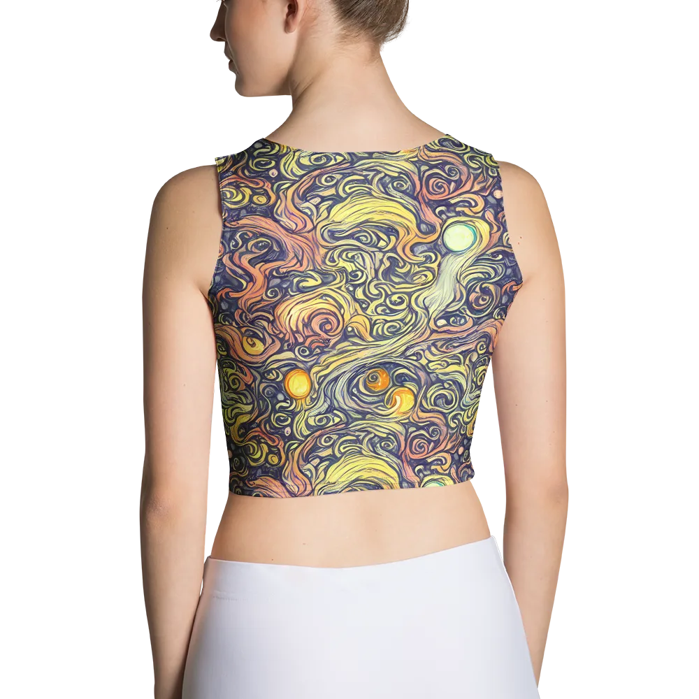 Citron Maelstrom on Crop Top — Back