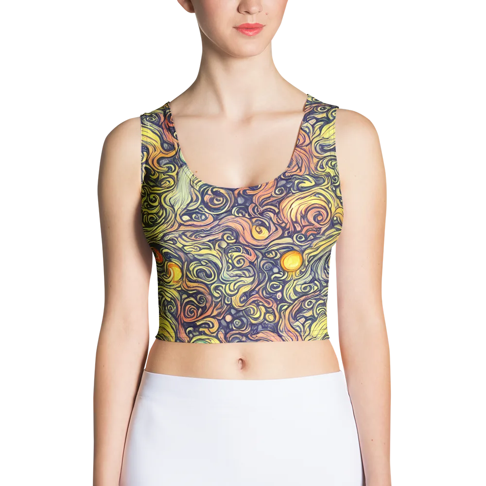 Citron Maelstrom on Crop Top — Front