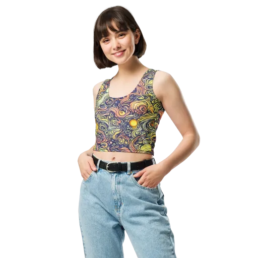 Citron Maelstrom on a Crop Top