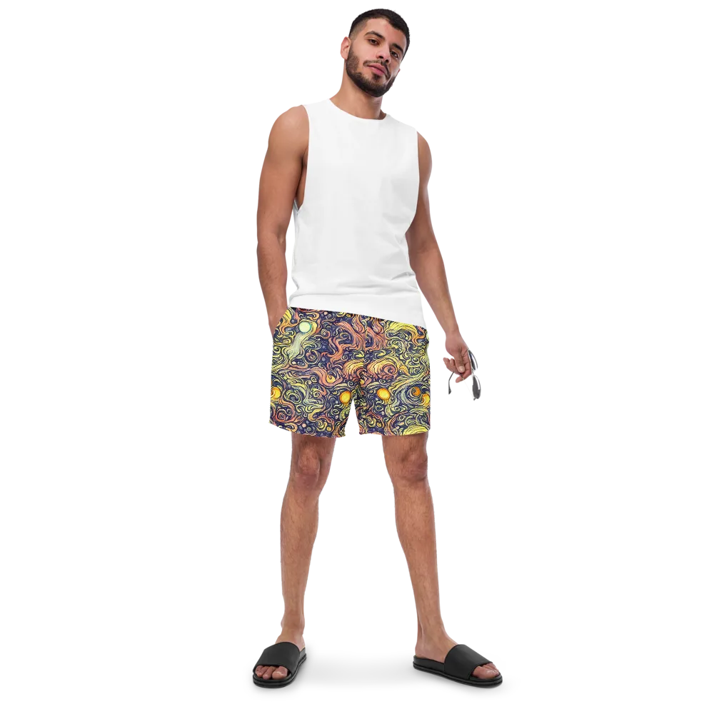 Citron Maelstrom on Swim Trunks — Front