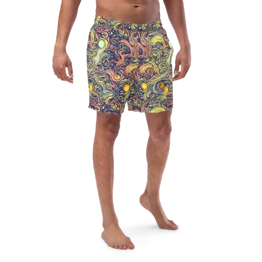 Citron Maelstrom on a Swim Trunks