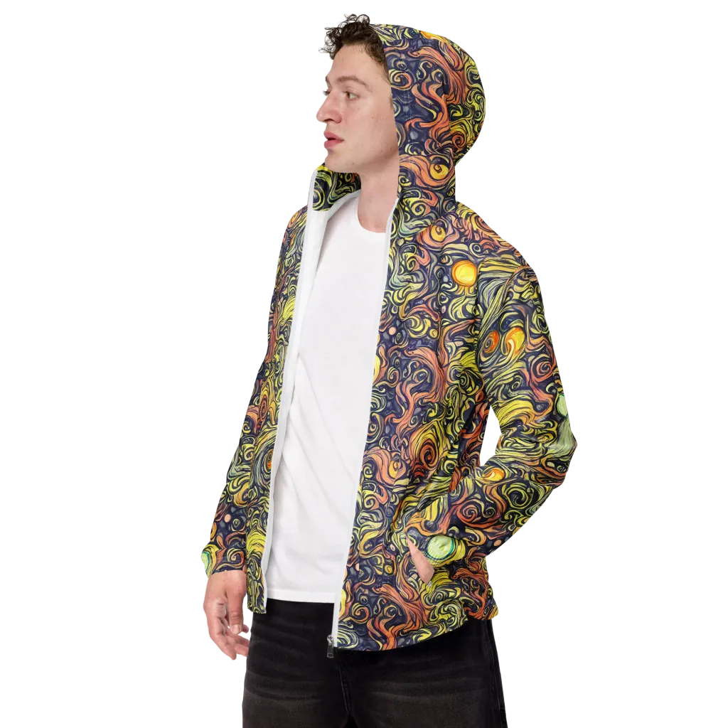 Citron Maelstrom on Men's Windbreaker — Left Front