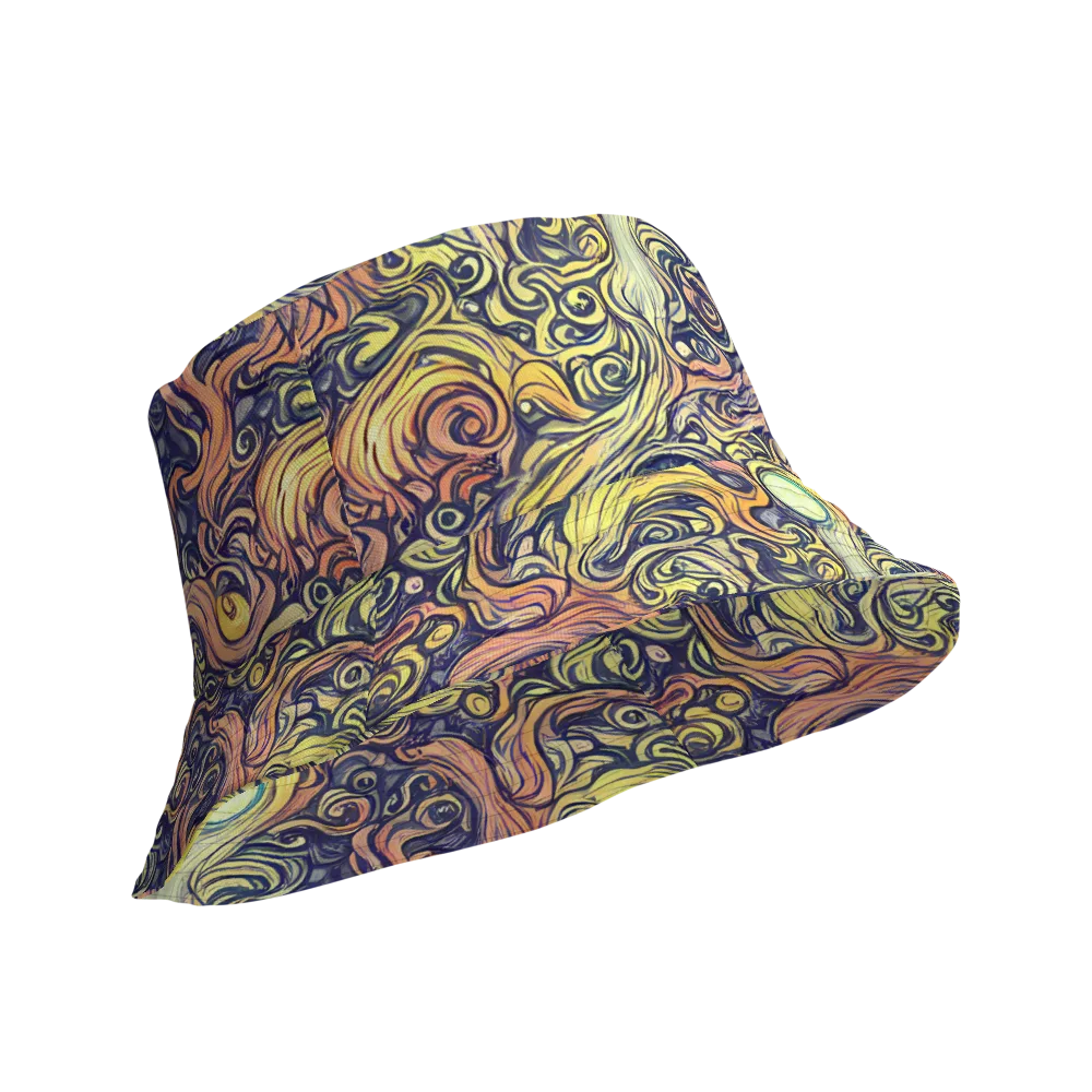 Citron Maelstrom on Reversible Bucket Hat — Product details Outside