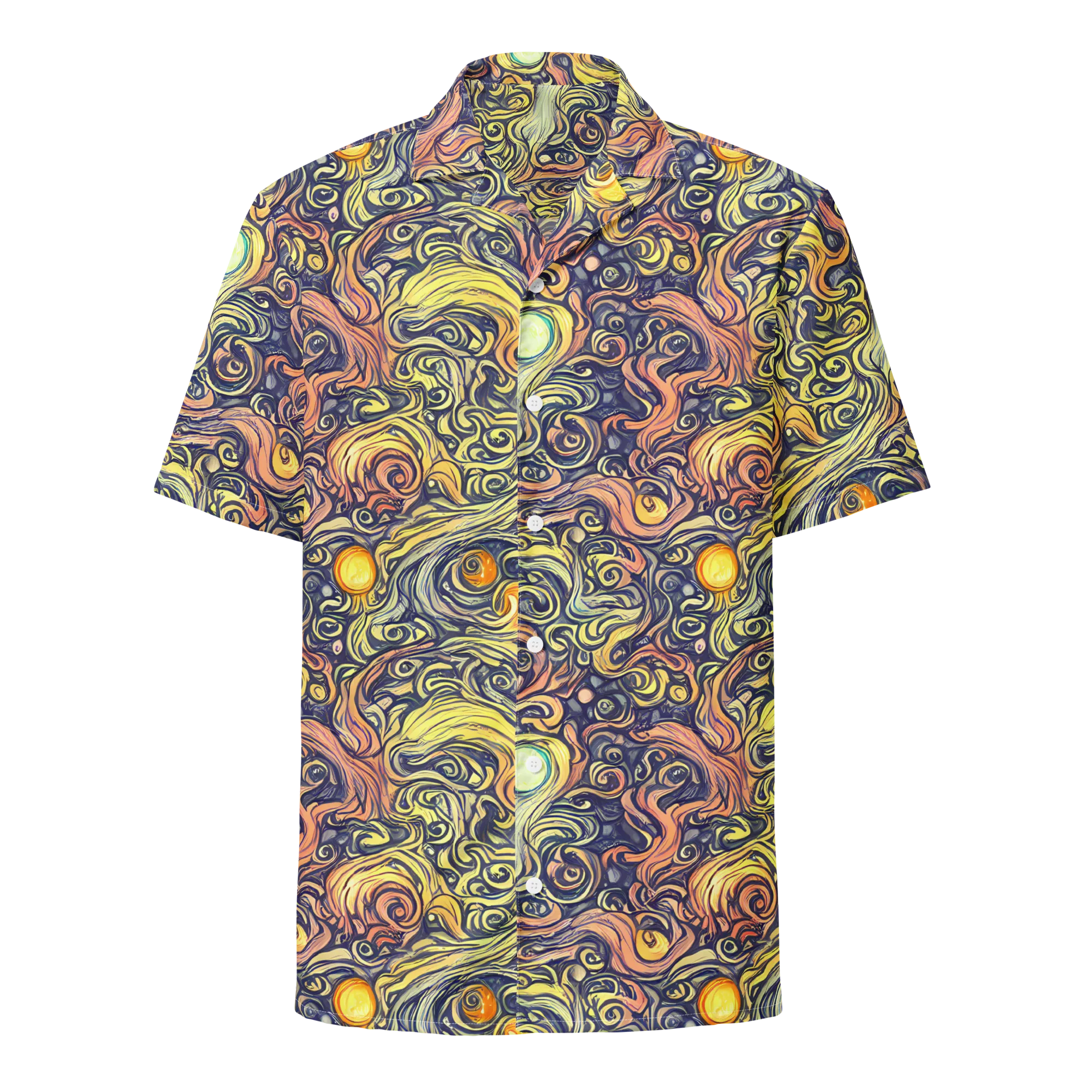 Citron Maelstrom on Button Shirt — Front