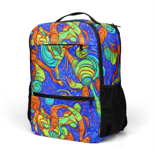 Kinetic Tropics on a Utility Backpack