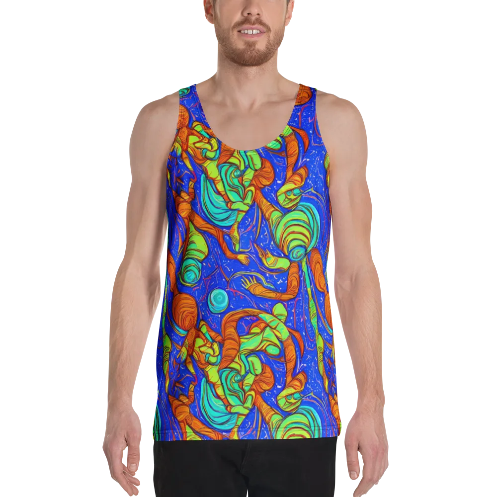 Kinetic Tropics on Men's Tank Top — Front