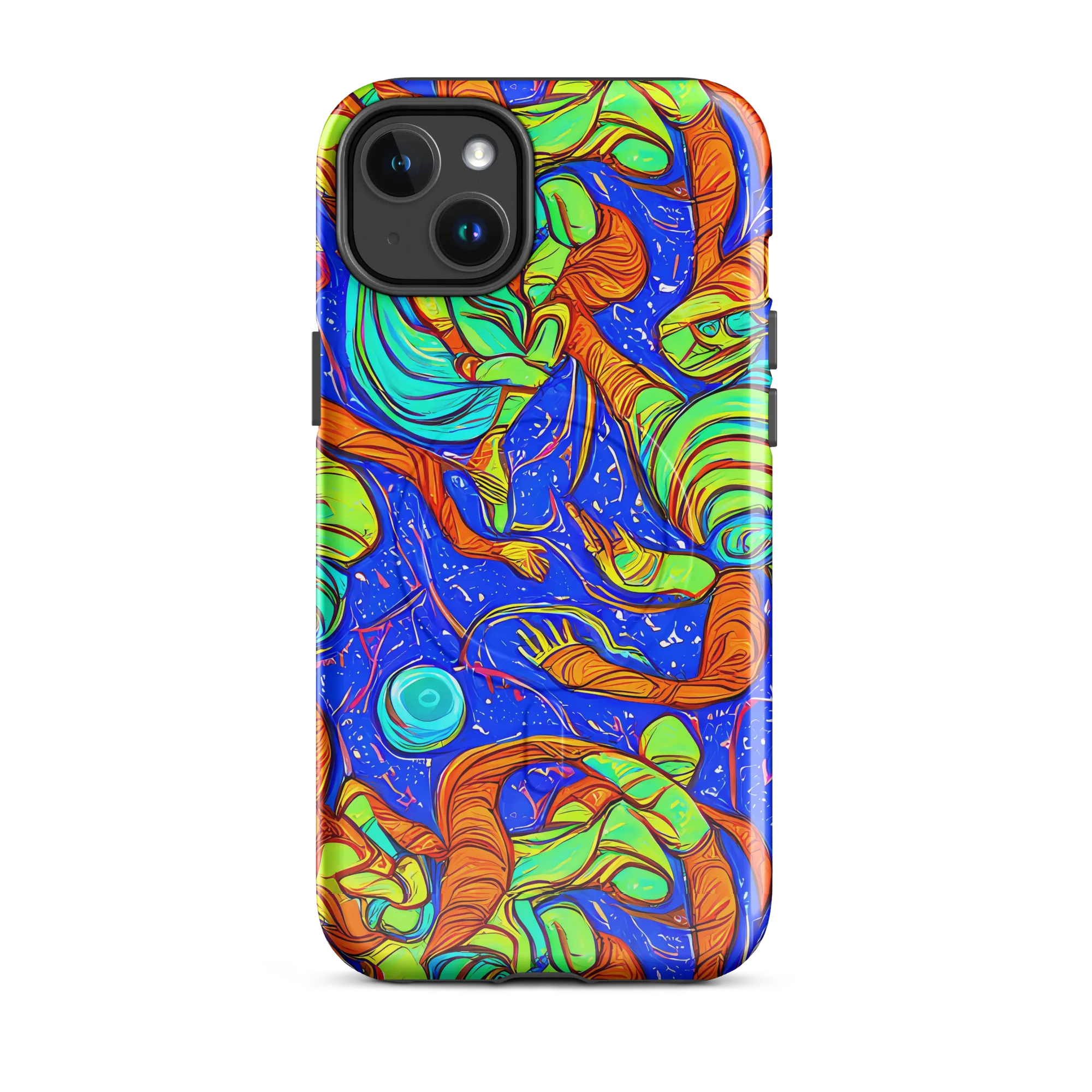 Kinetic Tropics on MagSafe Tough Case for iPhone® — Front