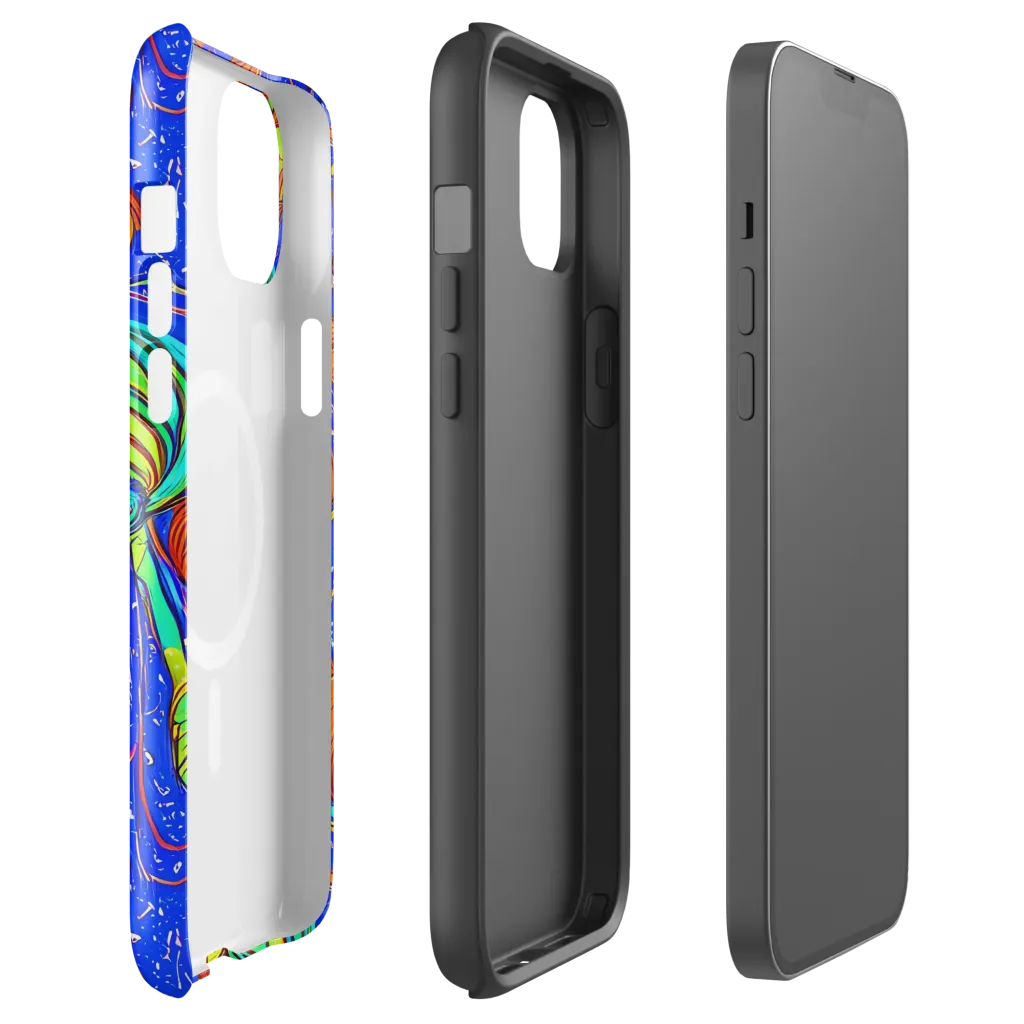 Kinetic Tropics on MagSafe Tough Case for iPhone® — Front